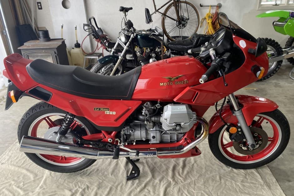 1990 Moto Guzzi Le Mans sold for $7,605