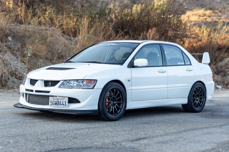 2003 Mitsubishi Lancer Evolution sold for $38,500