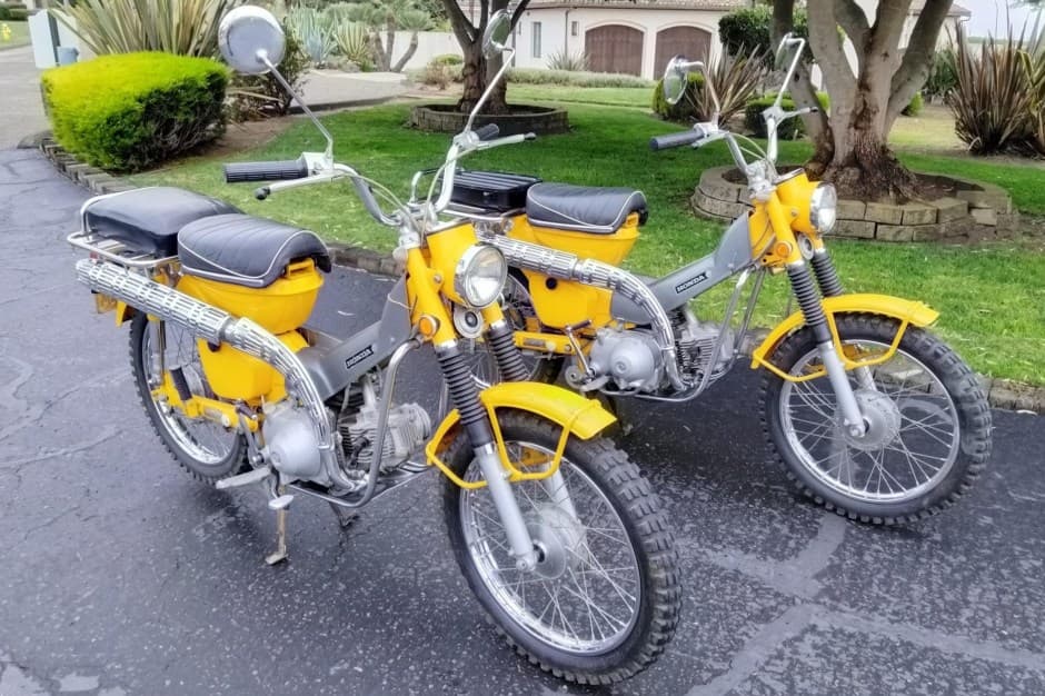 1970 Honda CT90 sold for $4,800