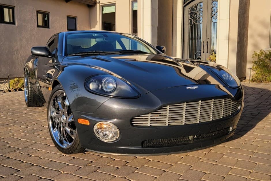 2002 Aston Martin Vanquish sold for $58,000