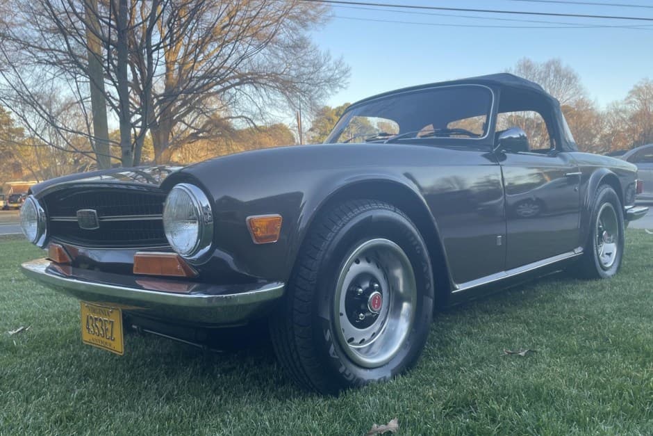 1972 Triumph TR6 sold for $24,000