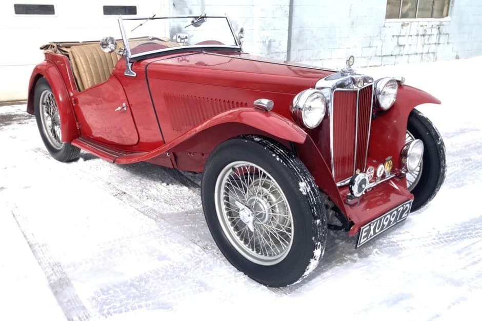 1949 MG TC sold for $21,250