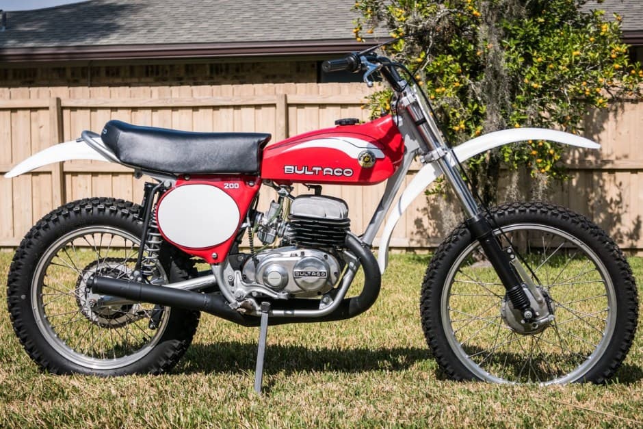 1976 Bultaco Pursang sold for $4,100