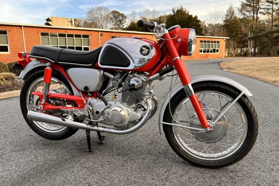 1966 Honda Dream, CB77 Super Hawk, & CL77 Scrambler sold for $6,000