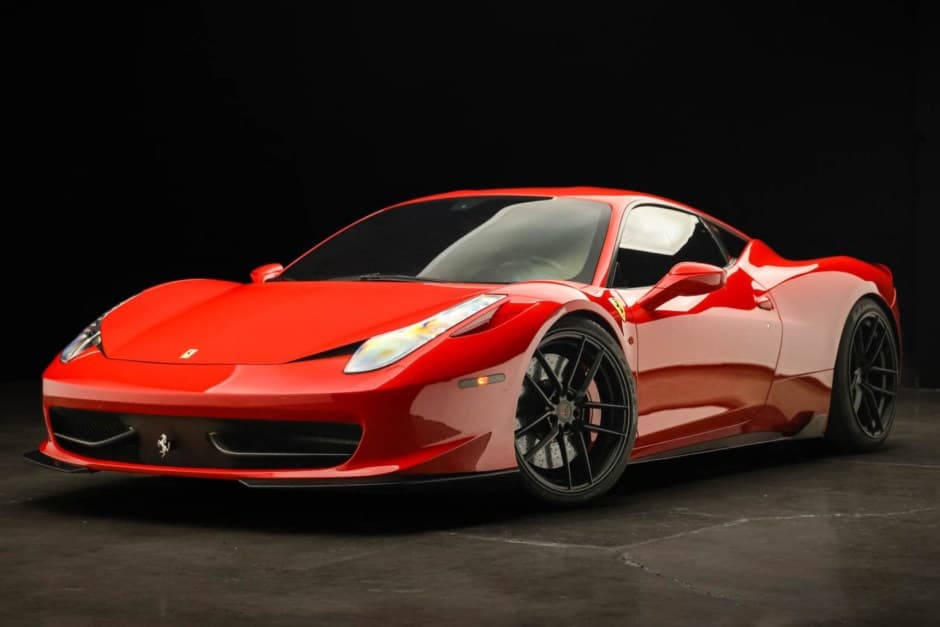 2011 Ferrari 458 sold for $166,000