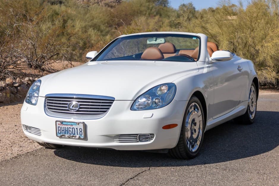 2002 Lexus SC sold for $41,000