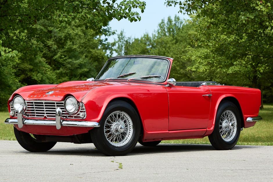 1963 Triumph TR4 sold for $22,000