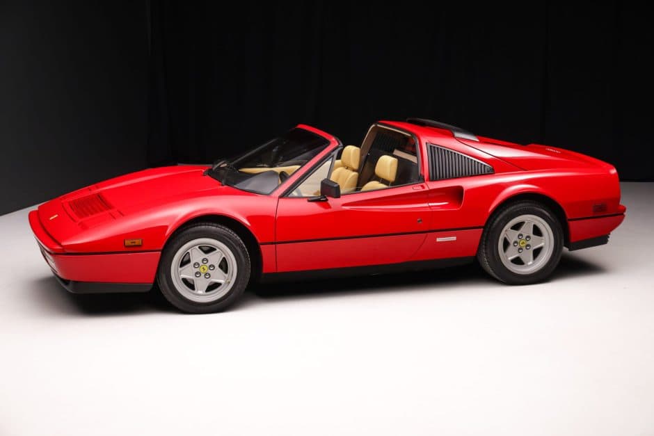 1987 Ferrari 328 sold for $107,000