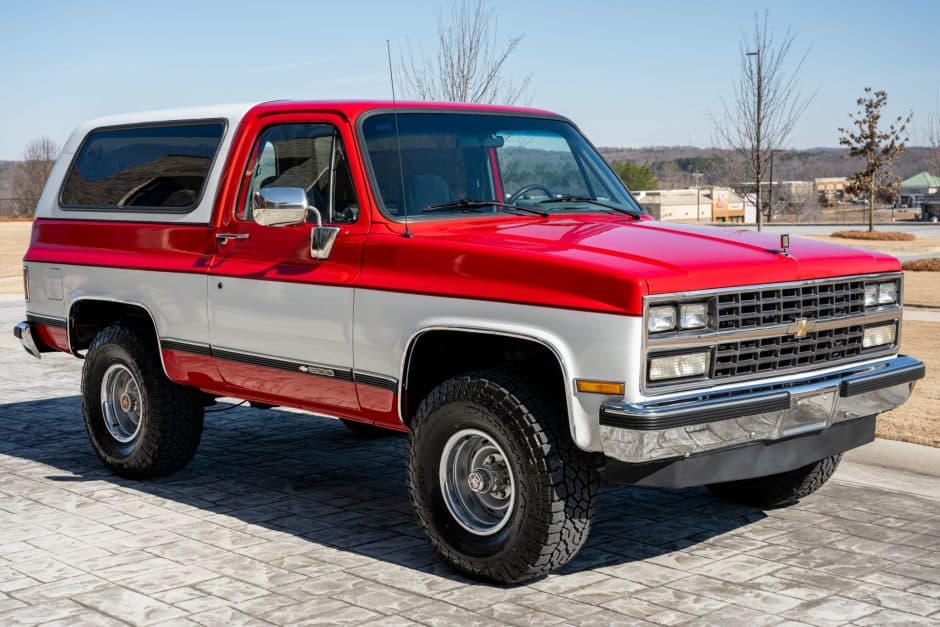 1989 Chevrolet K5 Blazer 1973-1991 sold for $36,250