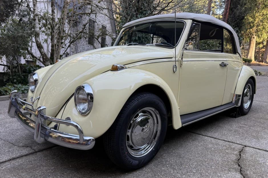 1967 Volkswagen Beetle (1958-1979) sold for $19,000