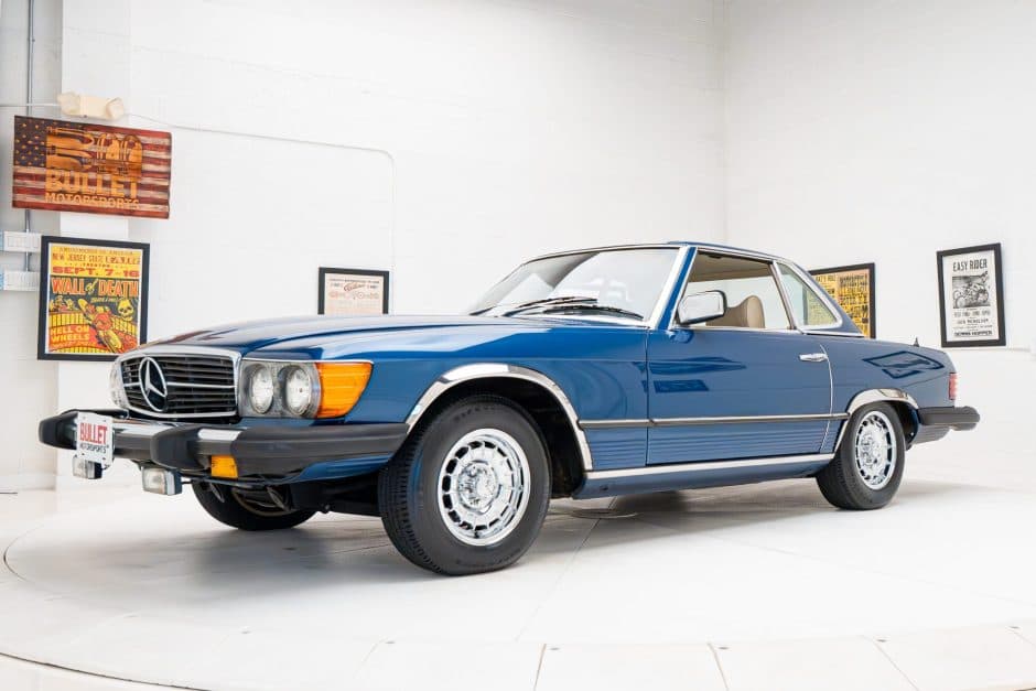 1976 Mercedes-Benz R107 SL sold for $13,250