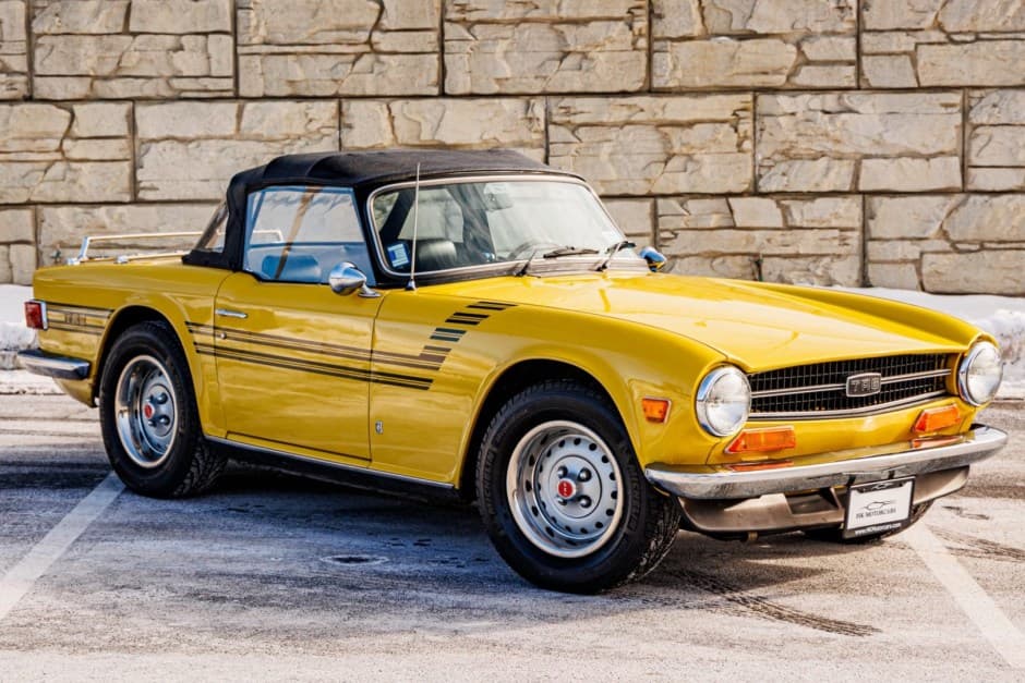 1973 Triumph TR6 sold for $18,000