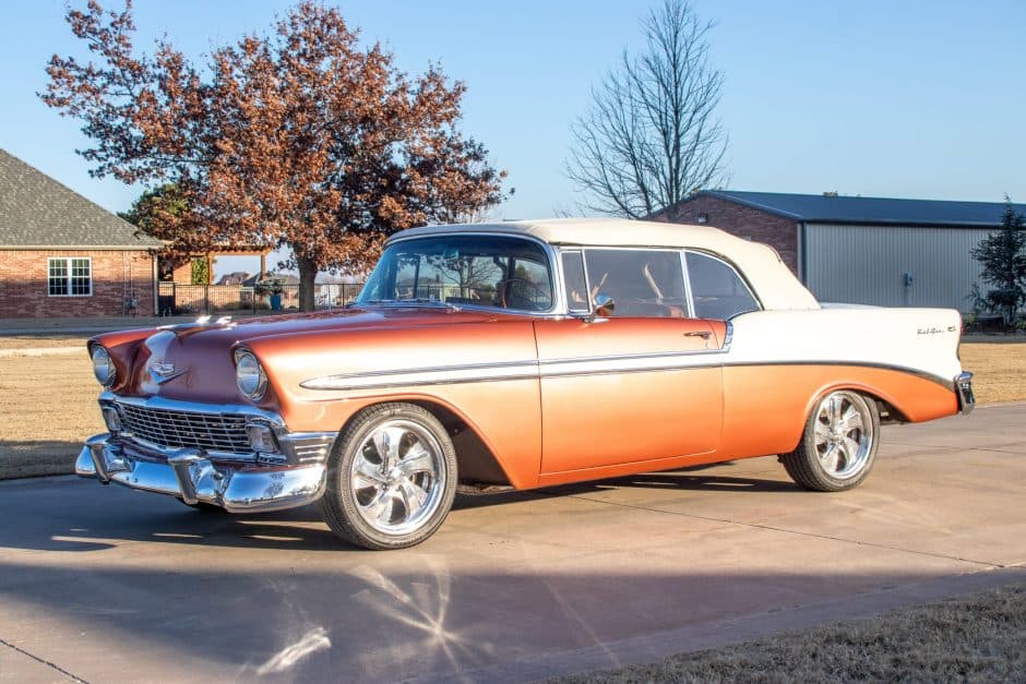 1956 Chevrolet Bel Air sold for $75,500