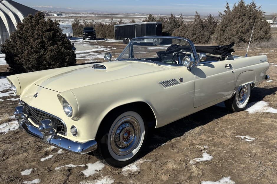 1955 Ford Thunderbird (1955-1957) sold for $17,250