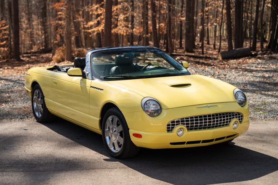2002 Ford Thunderbird (2002-2005) sold for $25,000