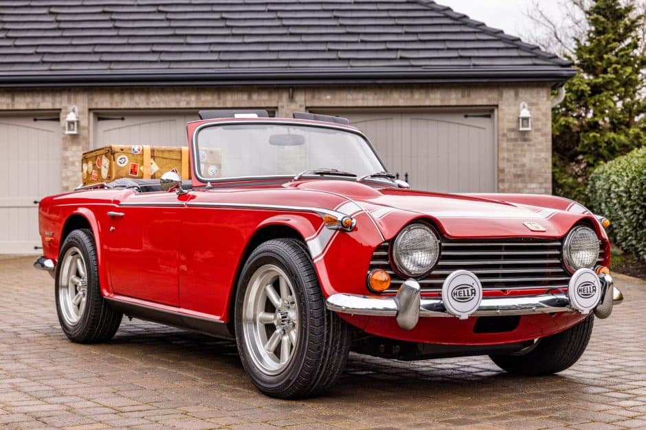 1968 Triumph TR5 & TR250 sold for $28,755