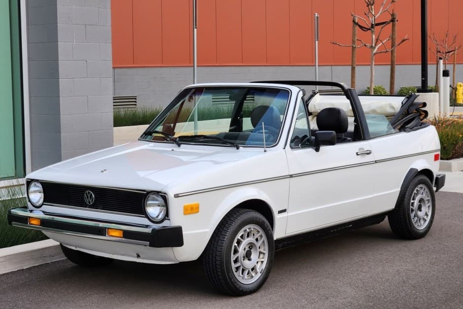 1980 Volkswagen Golf/Rabbit Cabriolet Mk1 sold for $7,400