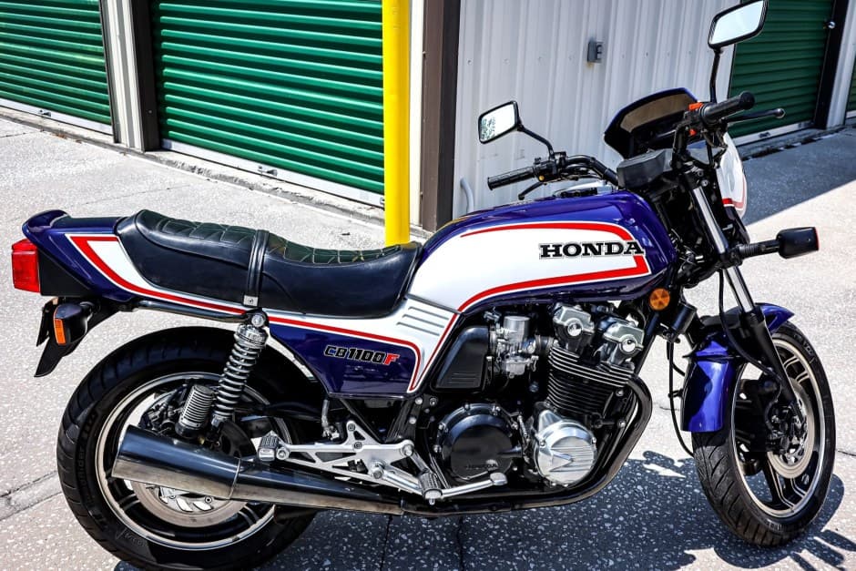 1983 Honda Super Sport: CB750F, CB900F, & CB1100F sold for $12,750