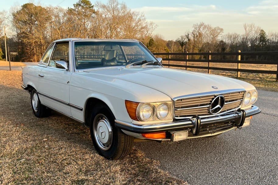 1972 Mercedes-Benz R107 SL sold for $5,350