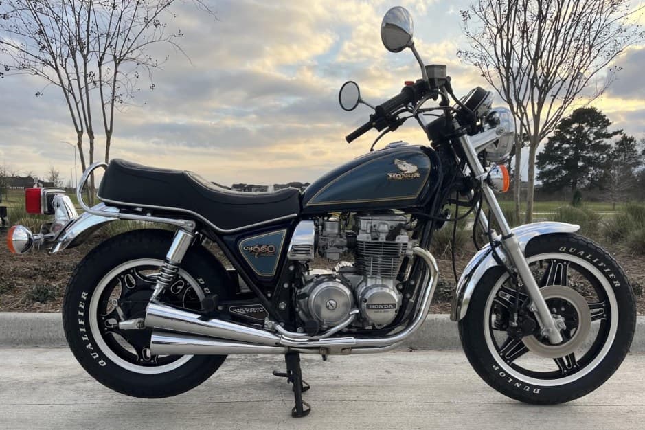 1981 Honda Custom: CB650C, CB750C, CB900C, & CB1000C sold for $2,750