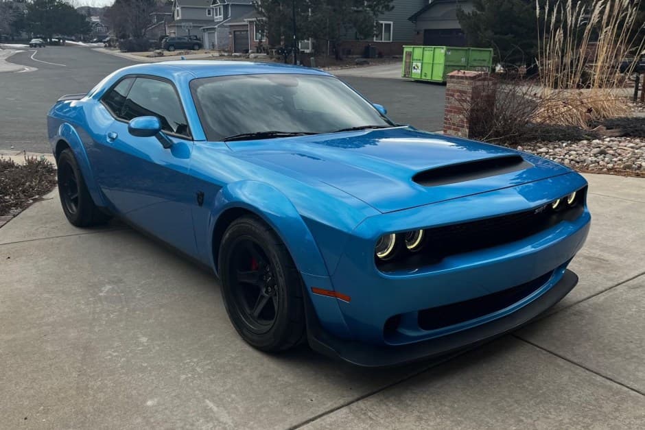 2018 Dodge Challenger SRT Demon & Super Stock sold for $99,500