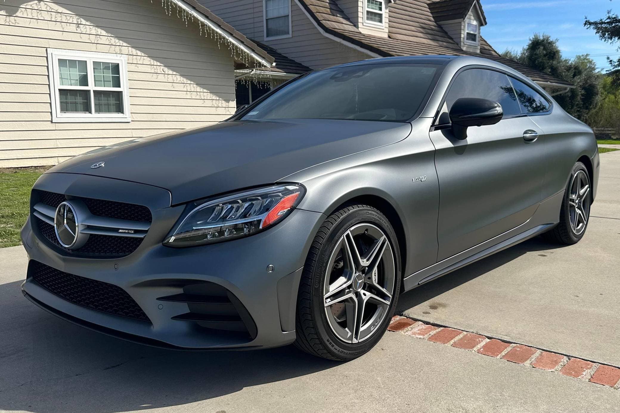 2022 Mercedes-Benz C-Class AMG sold for $37,750