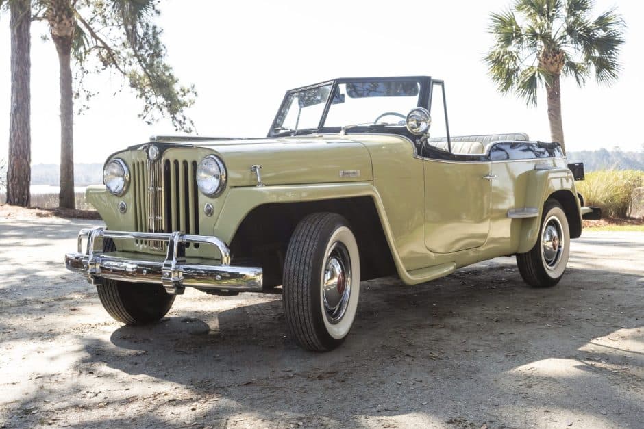 1949 Willys Jeepster sold for $22,000
