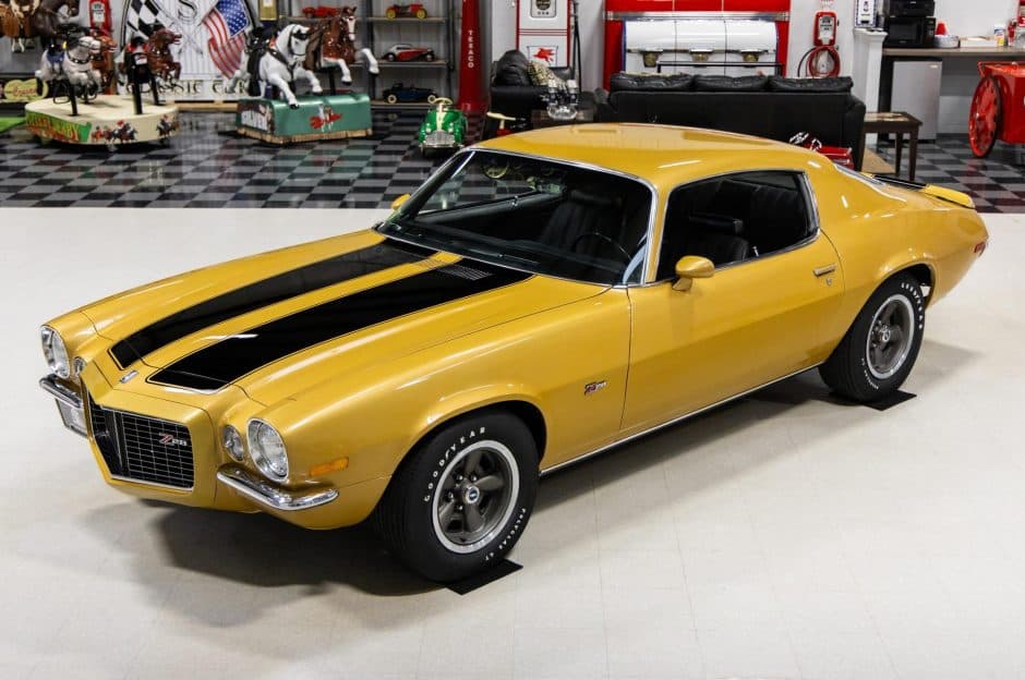 1970 Chevrolet Camaro 2nd Generation 1970-1981 sold for $78,000