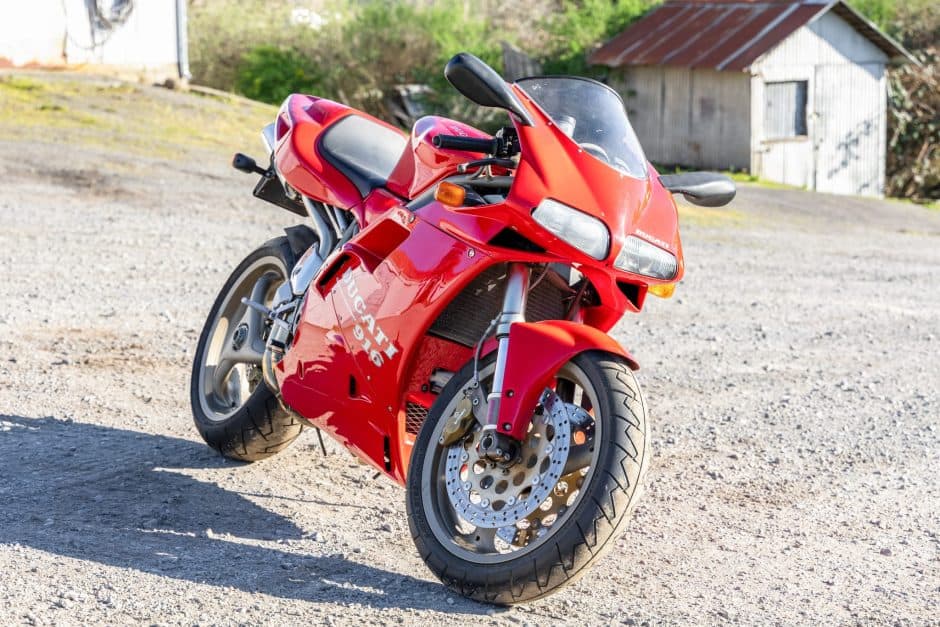 1995 Ducati 916 sold for $15,850