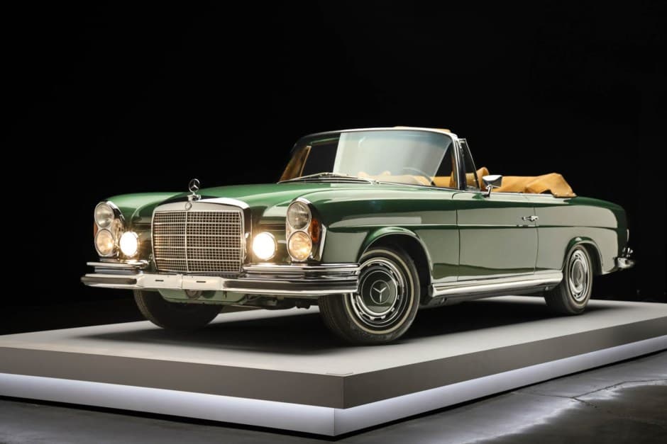 1971 Mercedes-Benz W111 Coupe & Cabriolet sold for $361,000