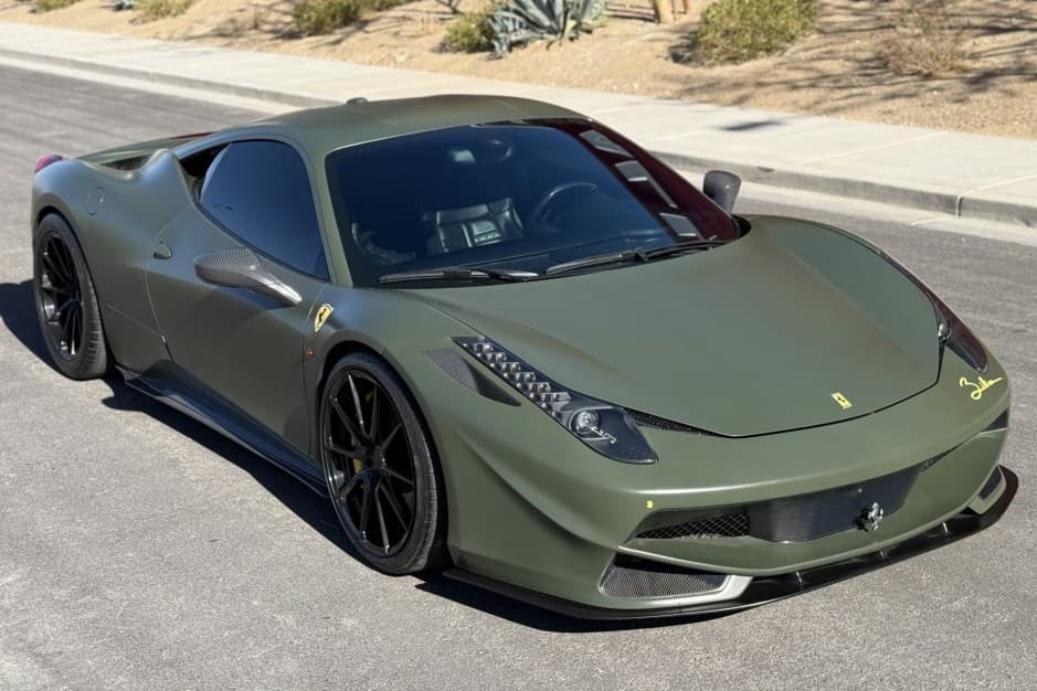 2010 Ferrari 458 sold for $148,789