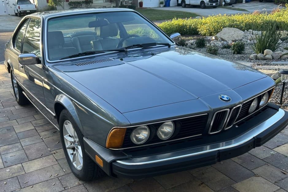 1984 BMW E24 6-Series sold for $11,000