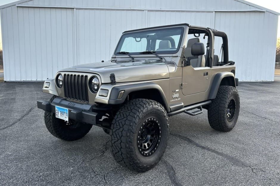2003 Jeep Wrangler TJ (1997-2006) sold for $20,750