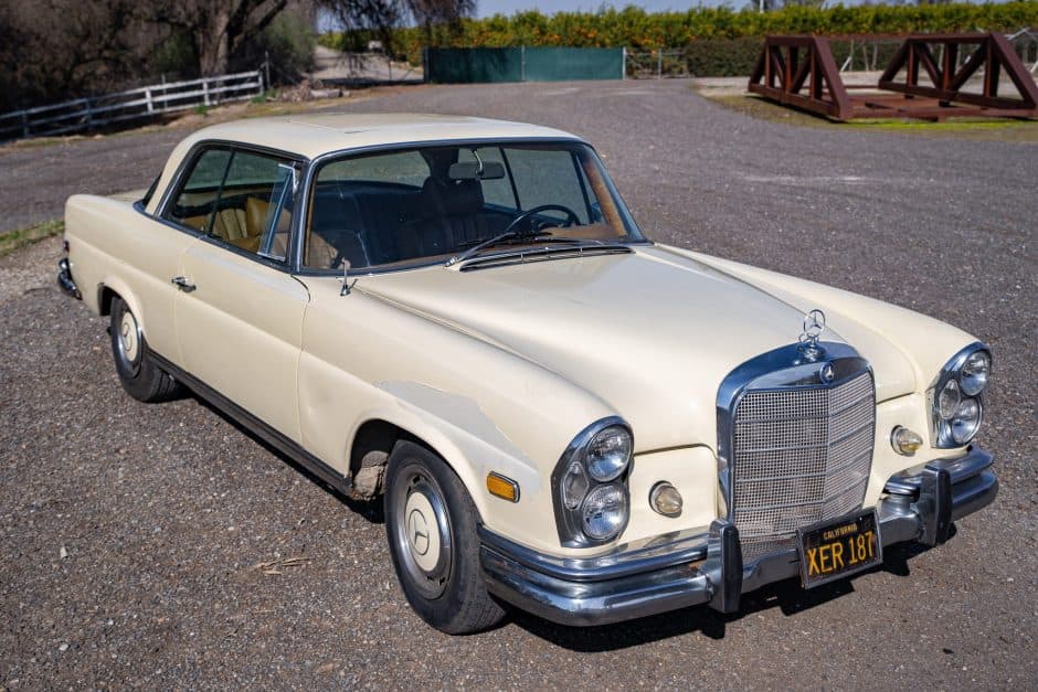 1968 Mercedes-Benz W111 Coupe & Cabriolet sold for $16,250