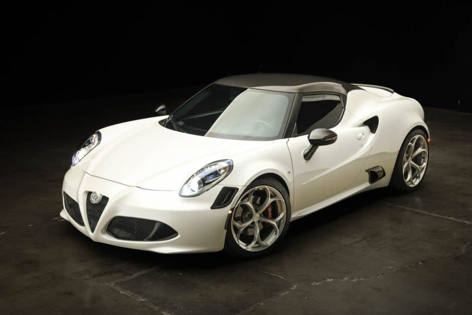 2018 Alfa Romeo 4C sold for $62,500