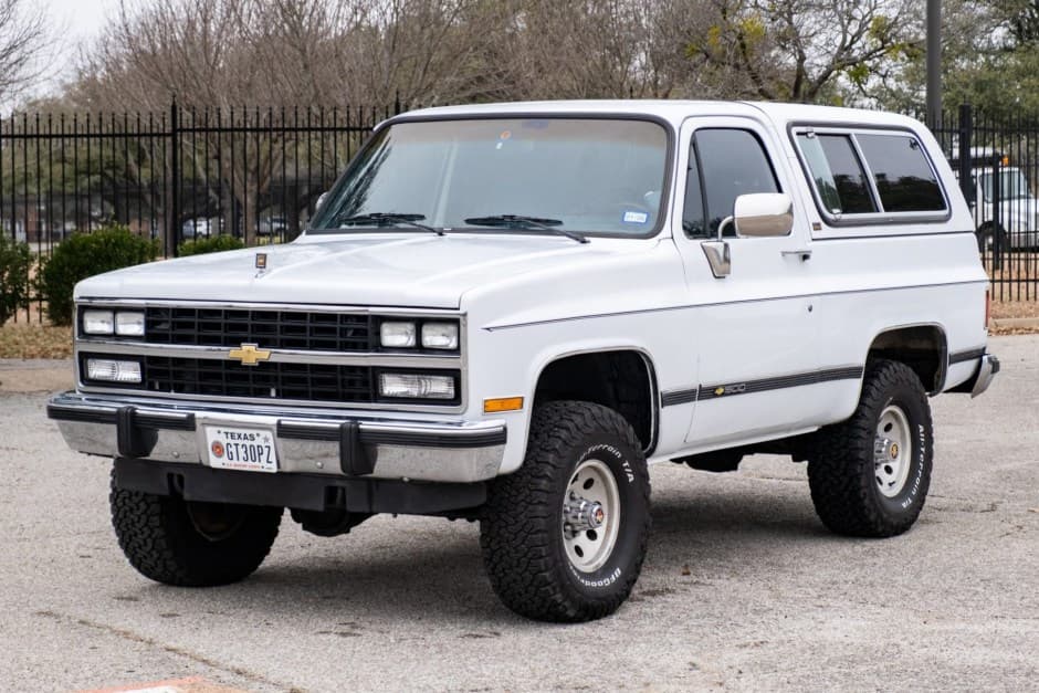 1989 Chevrolet K5 Blazer 1973-1991 sold for $25,500