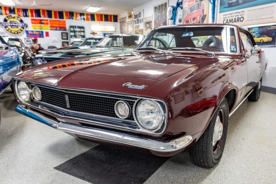 1967 Chevrolet Camaro 1st Generation 1967-1969 sold for $31,500