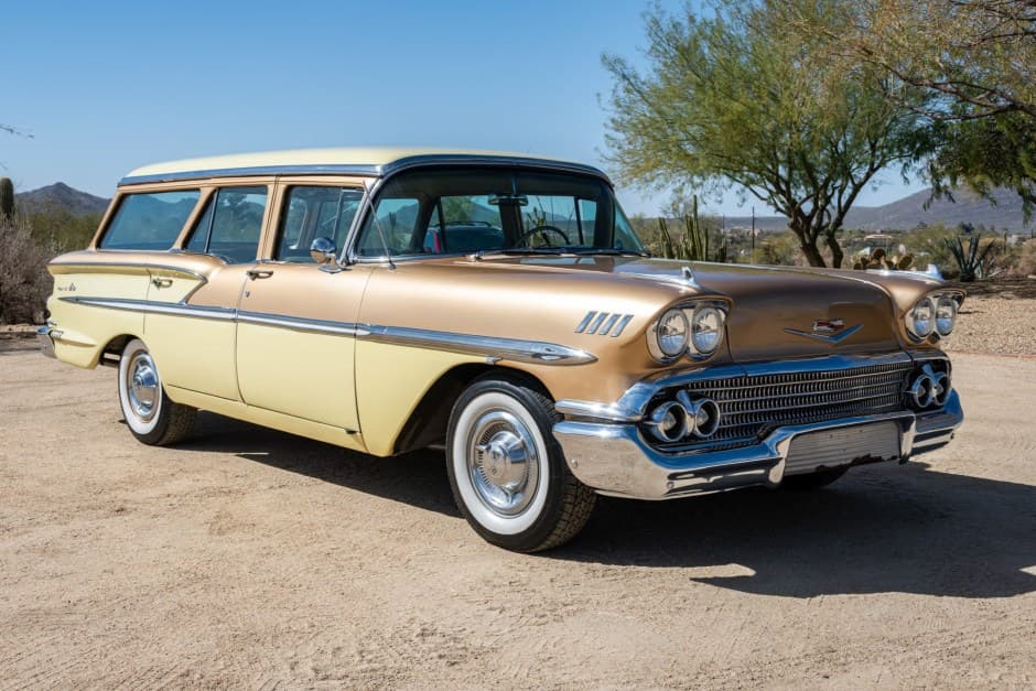 1958 Chevrolet Nomad sold for $24,501