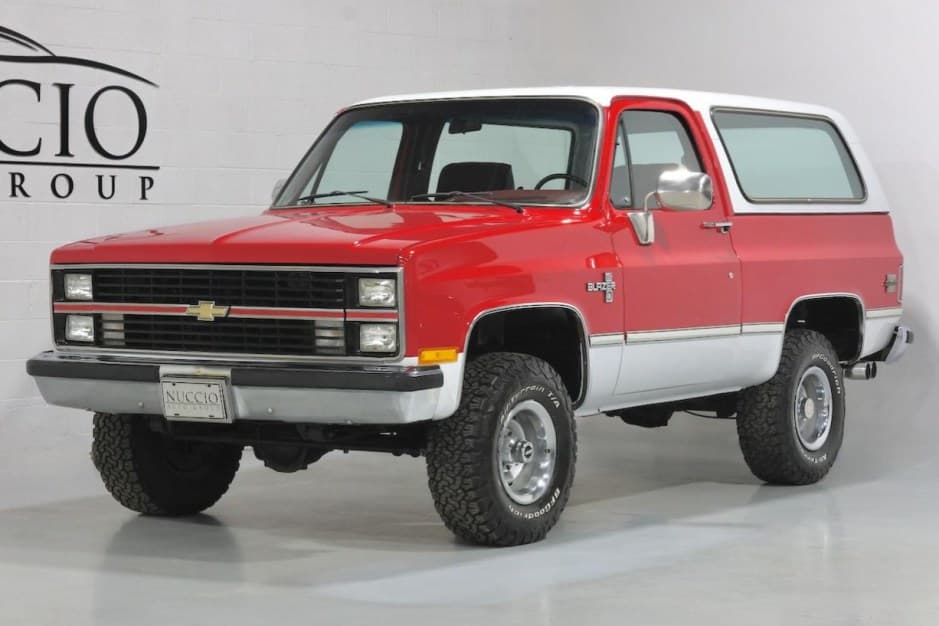 1984 Chevrolet K5 Blazer 1973-1991 sold for $23,000