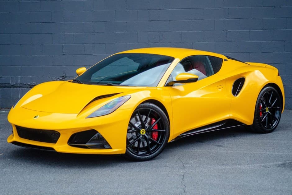2024 Lotus Emira sold for $85,500