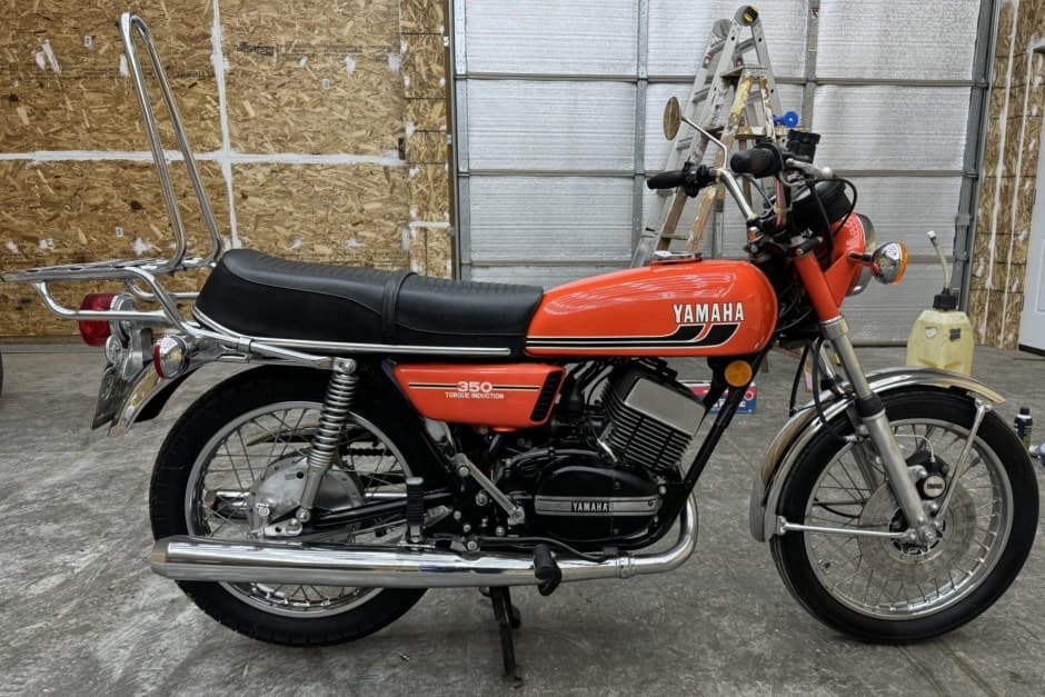 1975 Yamaha RD sold for $10,500