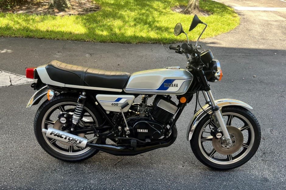 1978 Yamaha RD sold for $9,500