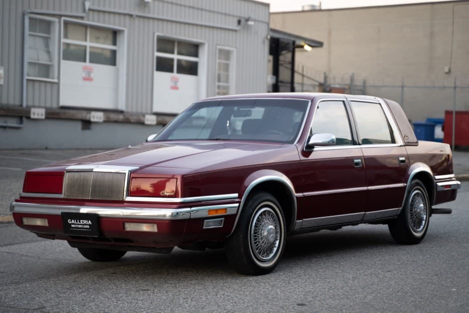 1988 Chrysler New Yorker sold for $3,800