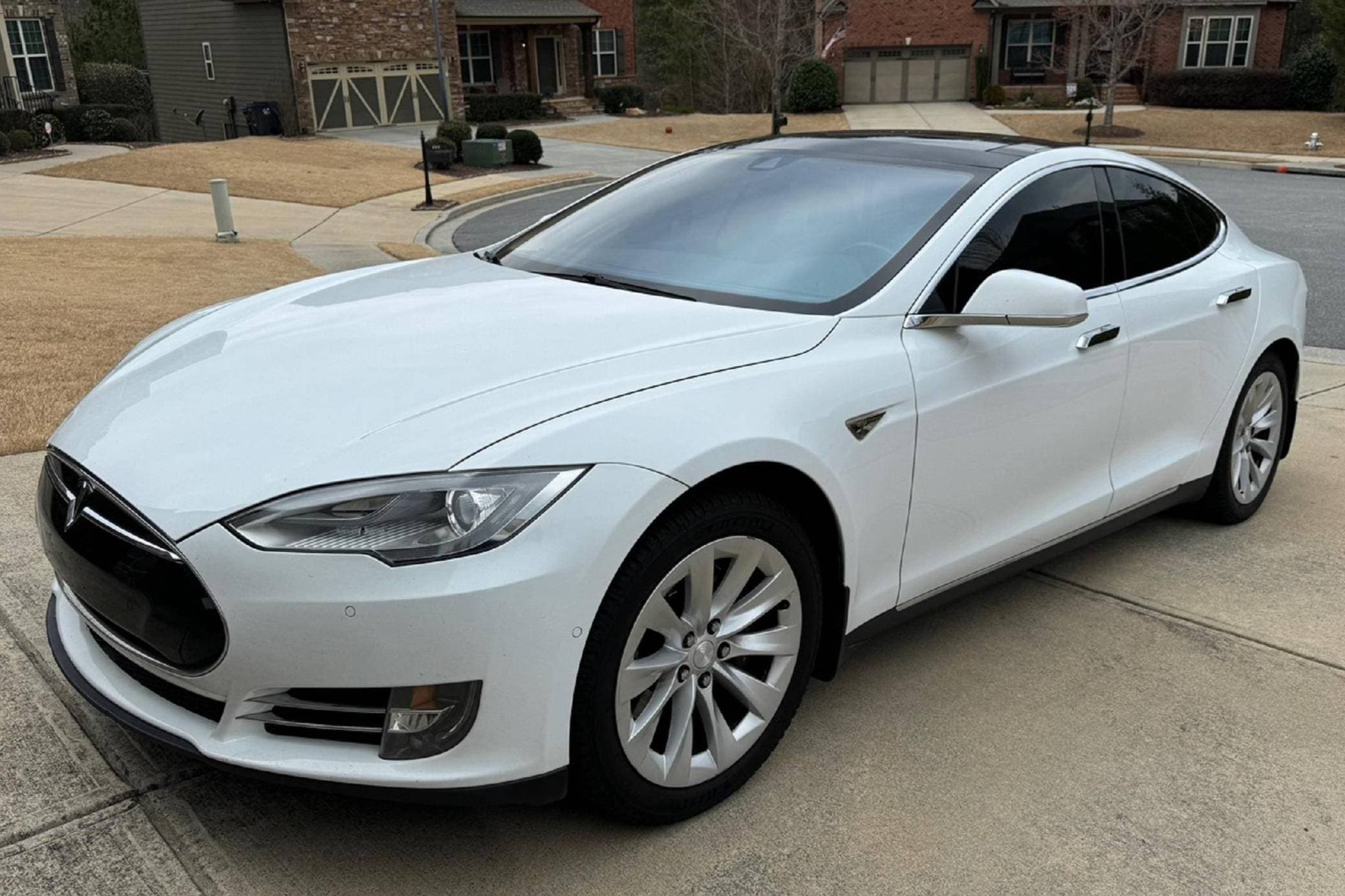 2015 Tesla Model S sold for $10,505