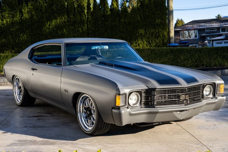 1972 Chevrolet Chevelle sold for $25,250