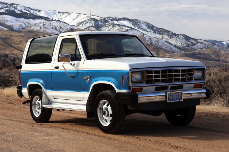 1984 Ford Bronco II sold for $10,750