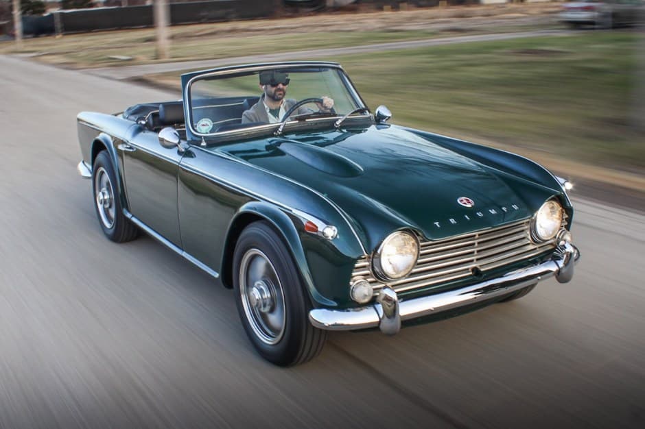 1967 Triumph TR4 sold for $25,000