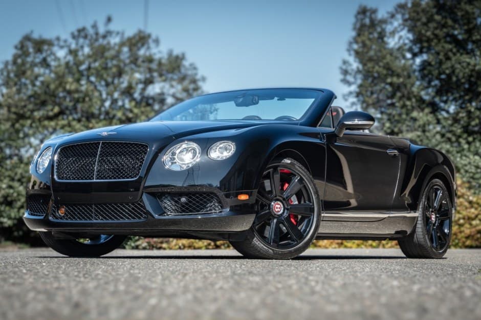 2014 Bentley Continental GT sold for $74,000