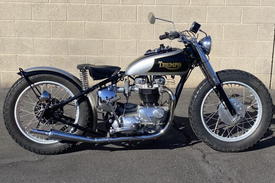 1967 Triumph Trophy sold for $5,200