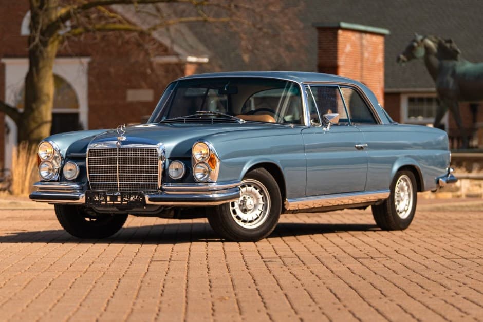 1970 Mercedes-Benz W111 Coupe & Cabriolet sold for $72,000